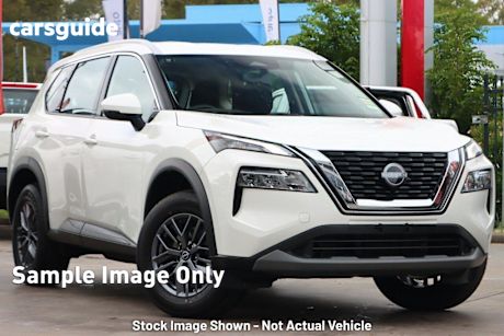 White 2025 Nissan X-Trail Wagon ST (4WD)