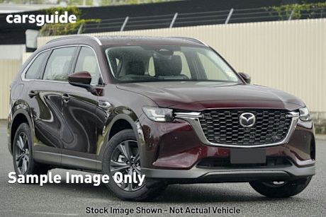Red 2024 Mazda CX-80 Wagon P50E Touring