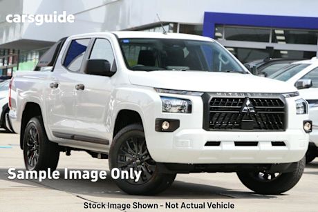 White 2024 Mitsubishi Triton Ute Tray GLX-R Pick-up Double Cab 4x4