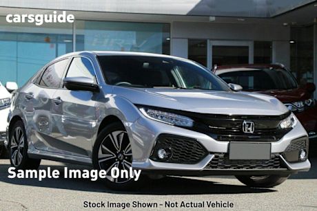 Silver 2017 Honda Civic Hatchback VTI-LX