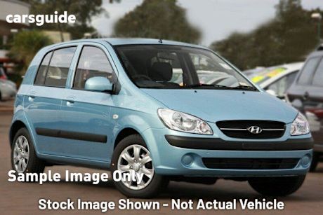 Yellow 2010 Hyundai Getz Hatchback SX