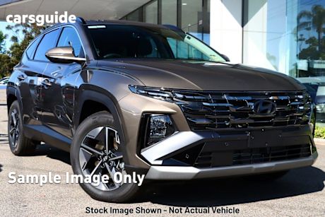 Blue 2025 Hyundai Tucson Wagon Elite Hybrid (fwd)