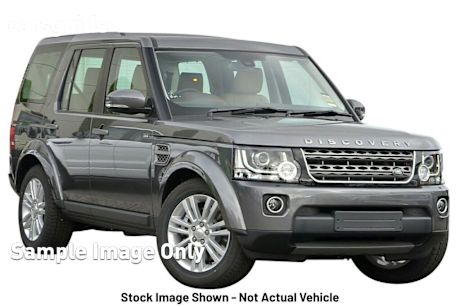 Grey 2015 Land Rover Discovery 4 Wagon 3.0 TDV6
