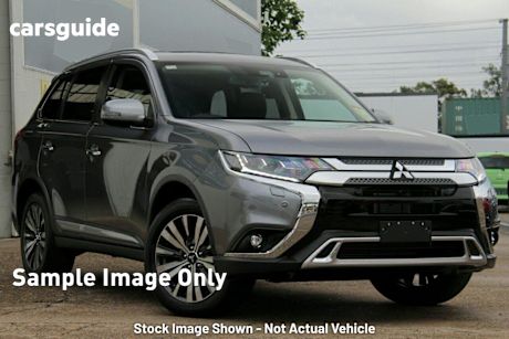 Grey 2019 Mitsubishi Outlander Wagon Exceed 7 Seat (awd)