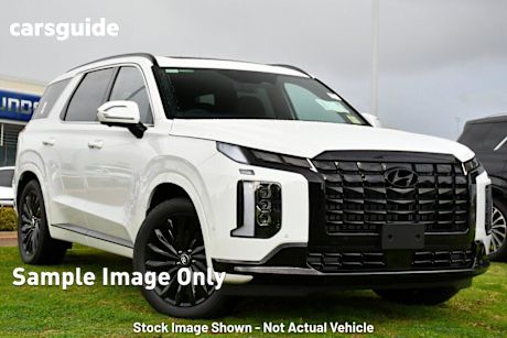 White 2024 Hyundai Palisade Wagon Calligraphy Black Ink (7 Seat)