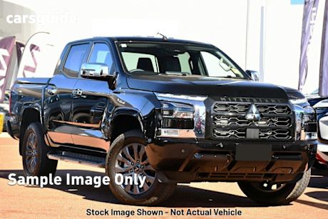Black 2024 Mitsubishi Triton Double Cab Pick Up GLS (4X4)