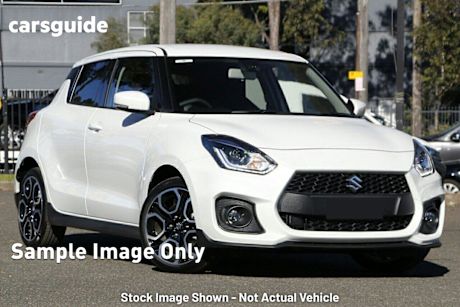 White 2024 Suzuki Swift Hatchback Sport Turbo