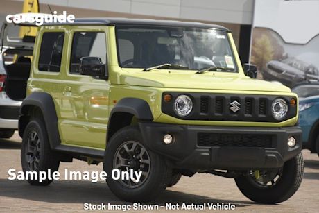 Yellow 2024 Suzuki Jimny Wagon GLX