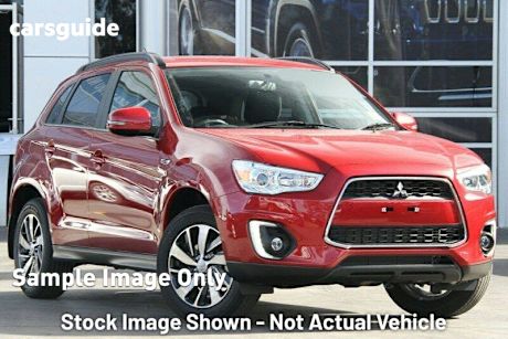 Red 2014 Mitsubishi ASX Wagon LS (2WD)