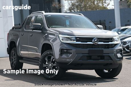 Grey 2025 Volkswagen Amarok Dual Cab Utility Panamericana TDI600 4Motion