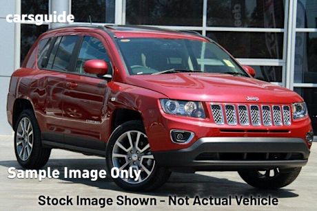 Red 2013 Jeep Compass Wagon Limited (4X4)