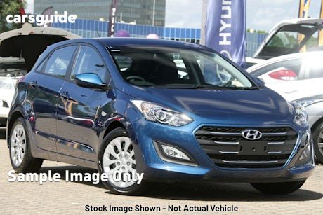 Blue 2017 Hyundai I30 Hatchback Active