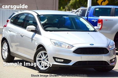 Silver 2016 Ford Focus Hatchback Trend