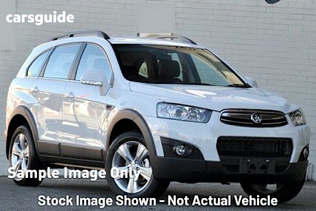 White 2012 Holden Captiva Wagon 7 CX (4X4)