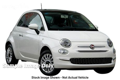 White 2016 Fiat 500 Hatchback Lounge