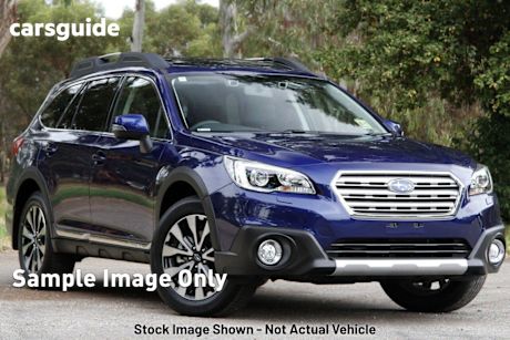 Blue 2015 Subaru Outback Wagon 3.6R