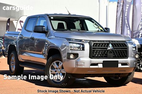 Silver 2024 Mitsubishi Triton Double Cab Pick Up Glx+ (4X4)