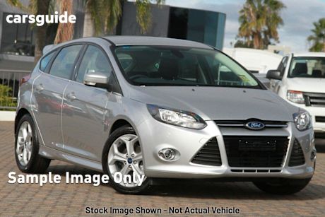 Silver 2015 Ford Focus Hatchback Sport