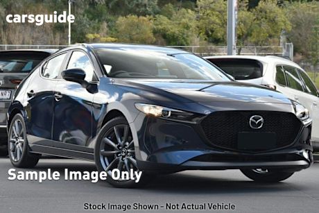 Blue 2025 Mazda 3 Hatchback G20 Evolve