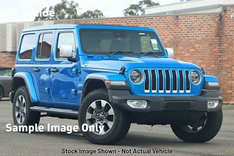 Blue 2022 Jeep Wrangler Unlimited Hardtop Overland (4X4)