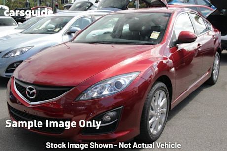 Red 2012 Mazda 6 Hatchback Touring