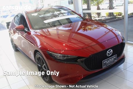 Red 2022 Mazda 3 Hatchback G25 Astina