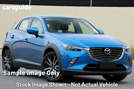 Blue 2015 Mazda CX-3 Wagon S Touring (fwd)