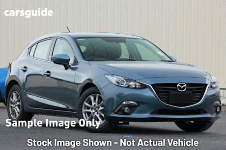Blue 2015 Mazda 3 Hatchback Maxx