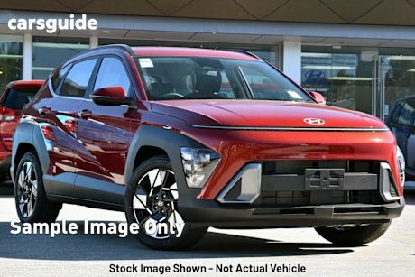 Red 2025 Hyundai Kona Wagon