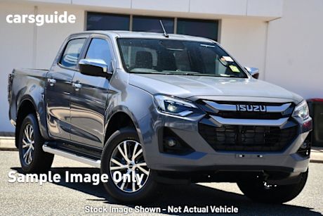 Grey 2024 Isuzu D-MAX Crew Cab Utility LS-U (4X4)