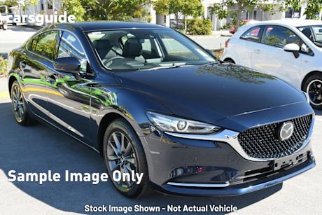 Blue 2022 Mazda 6 Sedan Touring