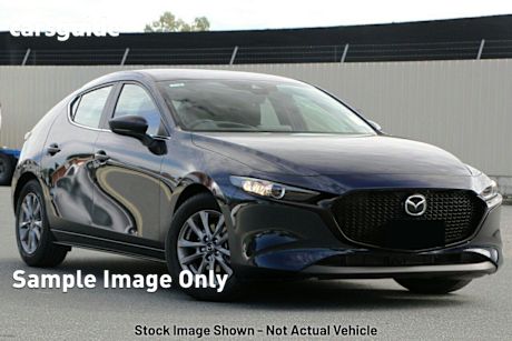 Blue 2020 Mazda 3 Hatchback G20 Pure
