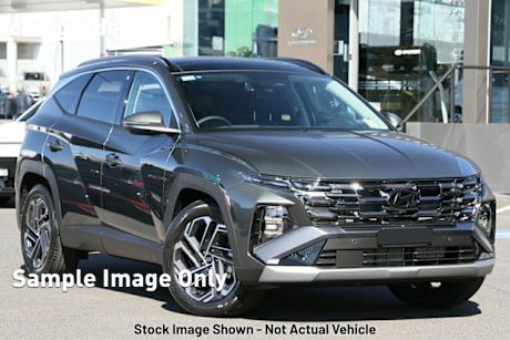 Blue 2024 Hyundai Tucson Wagon Premium (awd)