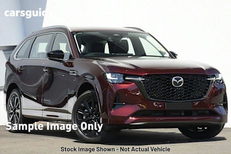Grey 2025 Mazda CX-80 Wagon G40E Gt