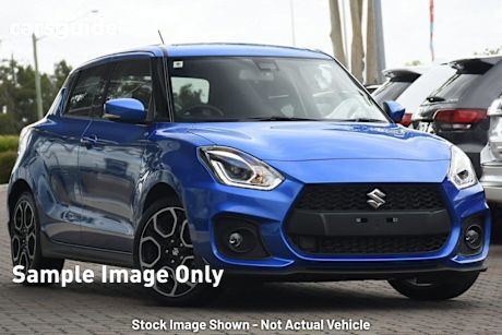 Blue 2024 Suzuki Swift Hatchback Sport Turbo