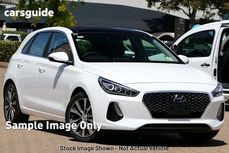 Silver 2019 Hyundai I30 Hatchback Premium