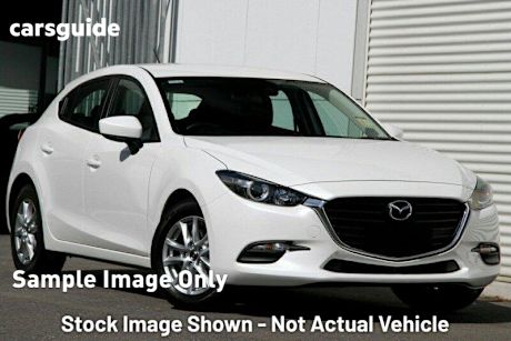 White 2016 Mazda 3 Hatchback NEO
