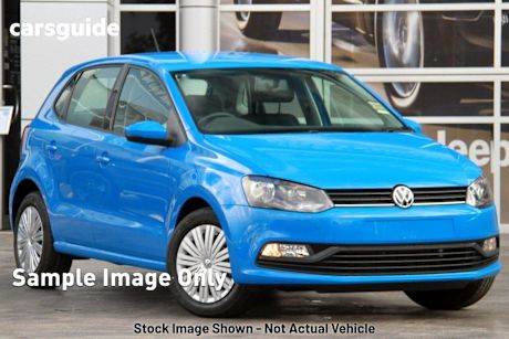 Blue 2017 Volkswagen Polo Hatchback 66 TSI Trendline