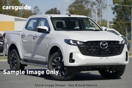 White 2025 Mazda BT-50 Dual Cab Pick-up Xtr (4X4)