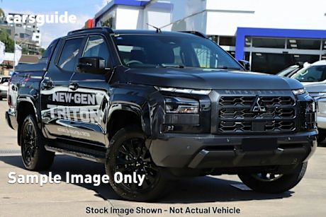 Grey 2024 Mitsubishi Triton Double Cab Pick Up Gsr (4X4)