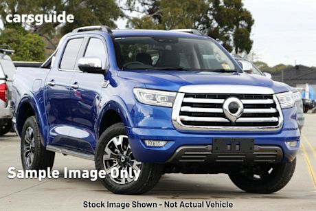 Blue 2022 GWM UTE Dual Cab Utility Cannon-X (4X4)