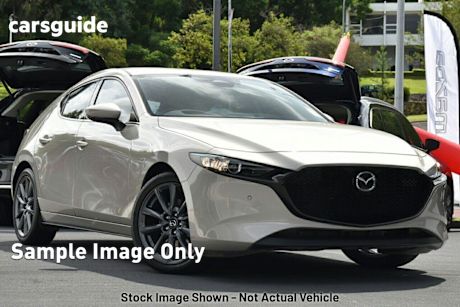 Gold 2025 Mazda 3 Hatchback G20 Touring Vision