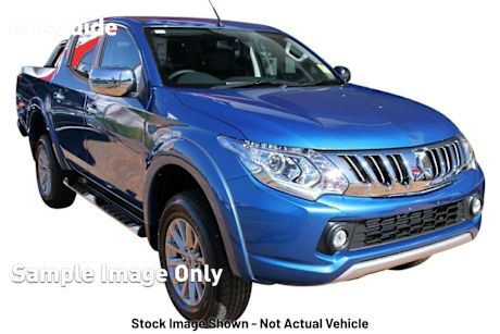 Blue 2016 Mitsubishi Triton Dual Cab Utility Exceed (4X4)