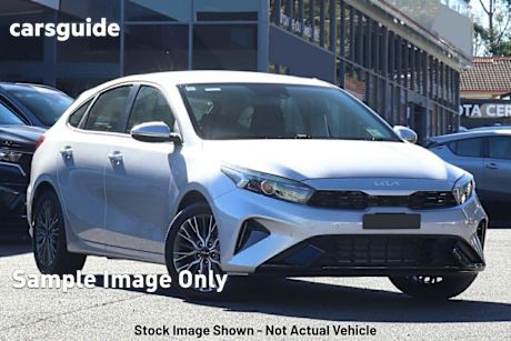 Silver 2024 Kia Cerato Hatchback Sport Safety Pack