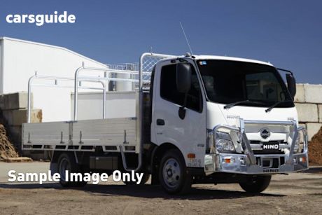 2025 Hino 300 Cab Chassis 721 3500 Wide Alloy Tray