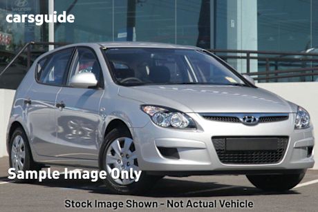 Silver 2011 Hyundai I30 Hatchback Sx