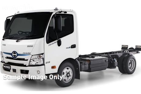 2025 Hino 300 Cab Chassis 916 AMT 3430 Wide Hybrid