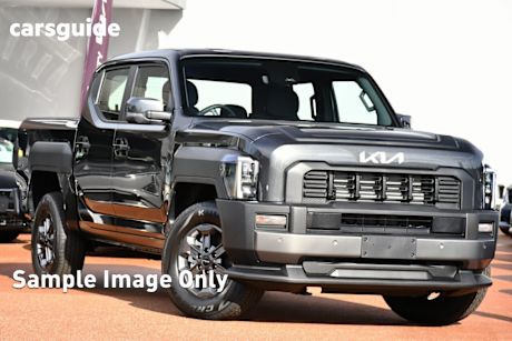 2025 Kia Tasman Double Cab Pick Up Sx (4X4) (Std) Black Fender