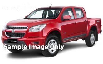 White 2015 Holden Colorado Crew Cab Pickup Ls-X (4X4)