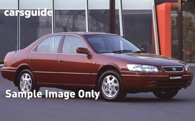 White 2001 Toyota Camry Sedan Cs-X